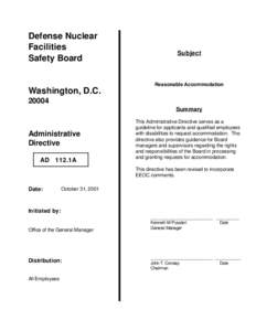 Supervisor / Accommodation / Management / Disability rights / Law / Web accessibility / Job interview / Section 508 Amendment to the Rehabilitation Act / Reasonable accommodation / Americans with Disabilities Act / Disability