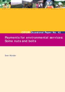 Payments for environmental services: some nuts and bolts