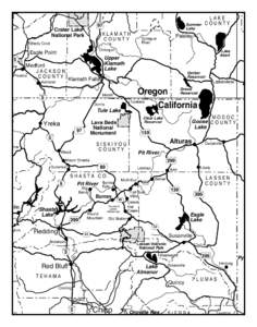 Shasta-Trinity National Forest / Wild and Scenic Rivers of the United States / Pit River / Siskiyou County /  California / Clear Lake Reservoir / Sprague River / Shasta Lake / Lassen County /  California / Tule / Geography of California / Geography of the United States / Northern California