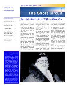 Arctic Amateur Radio Club September 2006 KL7KC Fairbanks, Alaska  The Short Circuit