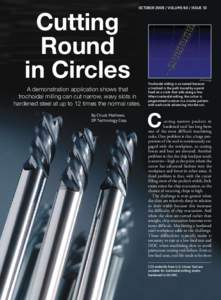 Cutting Round in Circles OCTOBER[removed]VOLUME 60 / ISSUE 10