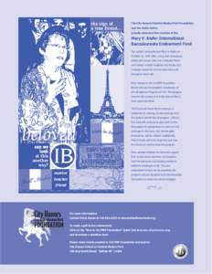 MaryVKieferEndowmentFund FlyerFINAL:Layout 1