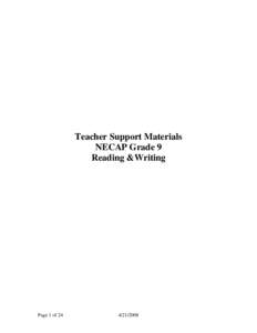 NECAP / Geography of Massachusetts / Education in the United States / Lani people / Springfield /  Massachusetts / New England states / Education in New Hampshire / Education in Rhode Island / Education in Vermont