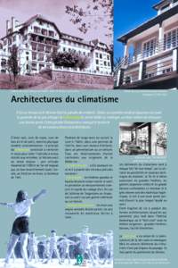 Villard-de-Lans, Aerium de l’Adret[removed]Collection particulière  Architectures du climatisme