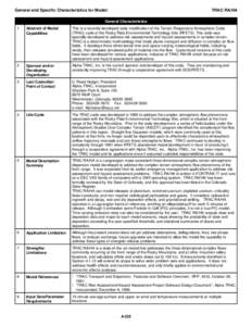 Air pollution / Probability / Atmosphere / Chemical engineering / Environmental engineering / TRAC / Atmospheric dispersion modeling / Risk assessment / Air dispersion modeling / Software / Risk