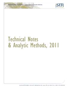 SRTR/OPTN 2011 Annual Report – Technical Notes and Analytic Methods  Technical Notes & Analytic Methods, 2011  SRTR/OPTN 2011 Annual Report – Technical Notes and Analytic Methods