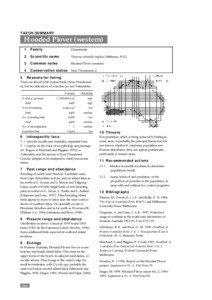 The Action Plan for Australian Birds 2000: Taxon Summary - Hooded Plover (western)