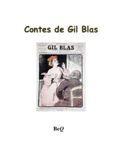 Contes de Gil Blas  BeQ Contes de Gil Blas Arène, Maupassant, Silvestre, Ginesty...