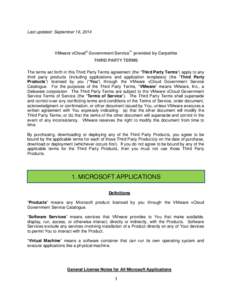 Microsoft Word - VMware Cloud for Government - Third Party Terms[removed]V2.docx