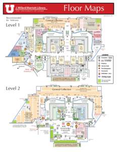 Floor Maps  J. Willard Marriott Library The University OF Utah EMERGENCY EXIT