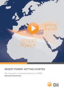 Preview: Economic Impacts of Desert Power SH/AP Meeting in Dubai
