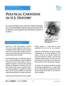 Political Cartoons Teacher Guide