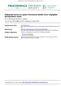 Dynastinae / Japanese rhinoceros beetle / Horn / Hercules beetle / Beetle / Drag coefficient / Dynastes / Rhinoceros / Sexual selection / Sexual dimorphism / Elasmotherium