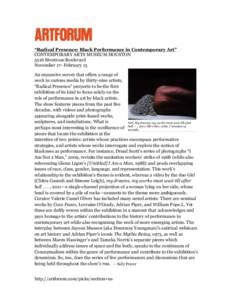 Microsoft Word - Artforum_RadicalPresence_criticspick.docx