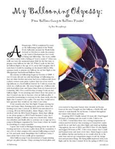 Albuquerque International Balloon Fiesta / Balloon / Hot air ballooning / Hot air balloon / Bill Bussey / Aviation / Ballooning / Aeronautics