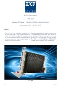 CompactPCI / PICMG / PCI Express / DisplayPort / Video card / M-Module / Eurocard / Nvidia Ion / CompactPCI Serial / Computer buses / Computer hardware / Mobile PCI Express Module