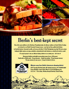 Genuine Hospitality Berlin’s best-kept secret