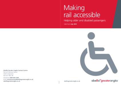 Disabled Persons Railcard / Concessionary fares on the British railway network / National Rail / Train operating company / Train station / Bay Area Rapid Transit / Accessibility / Conductor / Northern Rail / Transport / Rail transport in the United Kingdom / British Rail
