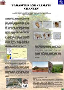 Serra / Trichuris / Northeast Region /  Brazil / Rock cavy / Zoology / Coprolite / Kerodon / Biology / Taxonomy / Cavies / Serra da Capivara National Park / Nematodes