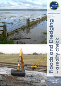 supported by  – a reality check Floods and Dredging