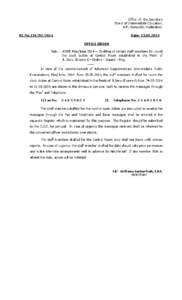 Office of the Secretary Board of Intermediate Education, A.P., Nampally, Hyderabad. RC.No.134/D2[removed]Date: [removed]