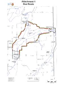 Attachment I Bus Route a) Balsam Lake