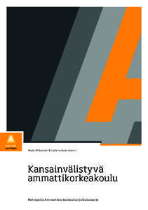 Kansainvälistyvä ammattikorkeakoulu