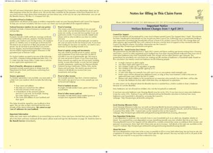 HB Notes new _HB Notes:18 Page 1  We will not reveal information about you to anyone outside Liverpool City Council or use information about you for other purposes unless the law allows us to. We are the da