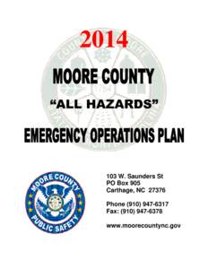 Microsoft Word - Moore County EOP-Basic Plan