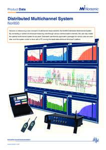 Product Data  Distributed Multichannel System Nor850  Norsonic is introducing a new concept in multichannel measurements; the Nor850 Distributed Multichannel System.