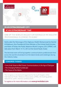 Al Maktoum / Economy of Dubai / Hamdan bin Rashid Al Maktoum / United Arab Emirates / Dubai / Persian Gulf