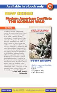Modern American Conflicts: The Korean War