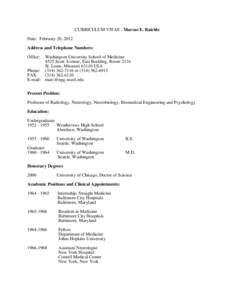 Neurologists / Science / Washington University School of Medicine / Neuroethics / Radiologists / Year of birth missing / Donald Baxter / Martin A. Samuels / Medicine / Biology / Neuroscience