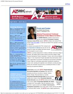 AZSBDC Debuts Statewide Procurement Network!