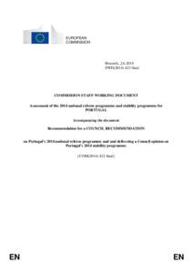 EUROPEAN COMMISSION Brussels, [removed]SWD[removed]final