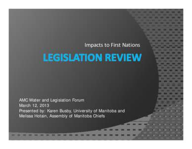 Microsoft PowerPoint - Legislation ReviewKB2 [Compatibility Mode]