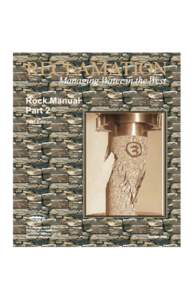 Rock Manual Part 2 First Edition U.S. Department of the Interior Bureau of Reclamation