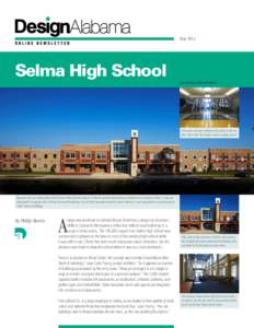 May[removed]Selma High School Photography by Edward Badham  The main entrance displays the school colors in