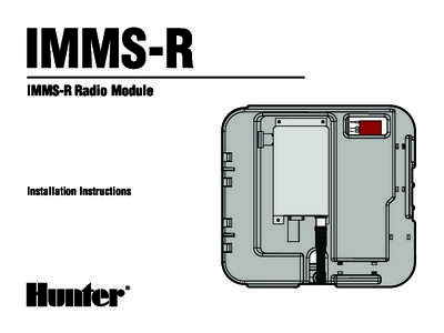 IMMS-R IMMS-R Radio Module POWER Controller Comm.