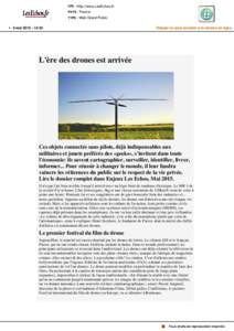 URL : http://www.LesEchos.fr/ PAYS : France TYPE : Web Grand Public 6 mai:32