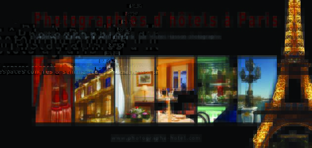 Photographies d’hôtels à Paris espaces congrès & séminaires par Michel Hasson photographe  w w w. p h o t o g r a p h e - h o t e l . co m