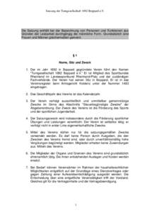Satzung der TG Boppard vom 14_11_2014