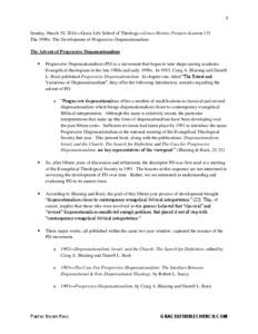 Christian eschatology / Progressive dispensationalism / Dispensationalism / Premillennialism / Craig A. Blaising / Christian views on the old covenant / Dispensationalist theology / Robert L. Saucy / Dispensation / Christian theology / Christianity / Religion