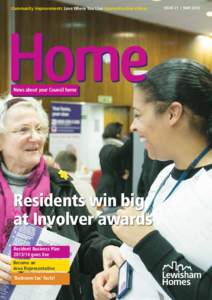 Community improvements Love Where You Live Apprenticeship videos  Home News about your Council home  Residents win big