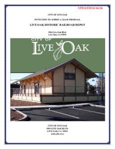 Microsoft Word - Live Oak Depot RFP