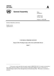 Universal Periodic Review / International relations / Optional Protocol to the Convention on the Elimination of All Forms of Discrimination against Women / Capital punishment / Convention on the Elimination of All Forms of Discrimination Against Women / Economic /  social and cultural rights / Universal Periodic Review of New Zealand / Human Rights In Papua New Guinea / Human rights / Ethics / Law