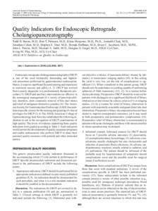 American Journal of Gastroenterology C 2006 by the American College of Gastroenterology and the American Society for Gastrointestinal Endoscopy Copyright  Published by Blackwell Publishing  ISSN[removed]