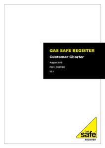 Gas Safe Register - Customer Charter