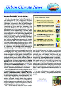 masthead - urban climate news