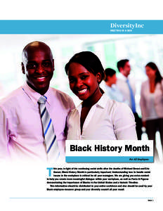 DiversityInc MEETING IN A BOX Black History Month For All Employees